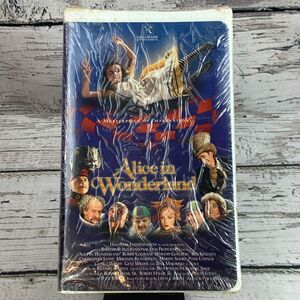 Hallmark Alice in Wonderland VHS Movie New Sealed Fantasy‎ Adventure Family Film